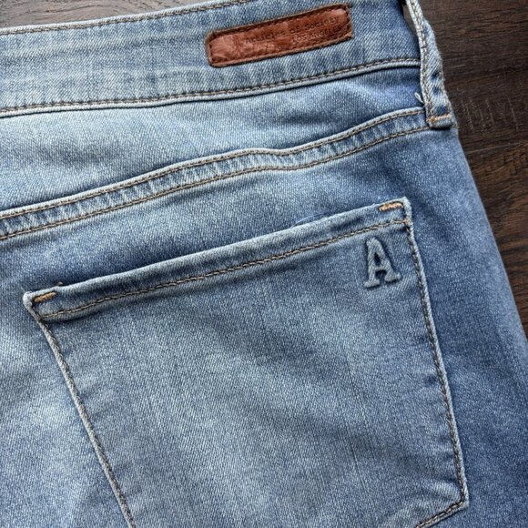 Articles Of Society Womens Size 29 Distressed Skinny Sarah Blue Cast Jeans - Picture 5 of 13